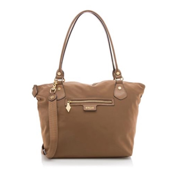 MZ Wallace Handbags - MZ Wallace Chelsea Brown with Gold Bedford Tote